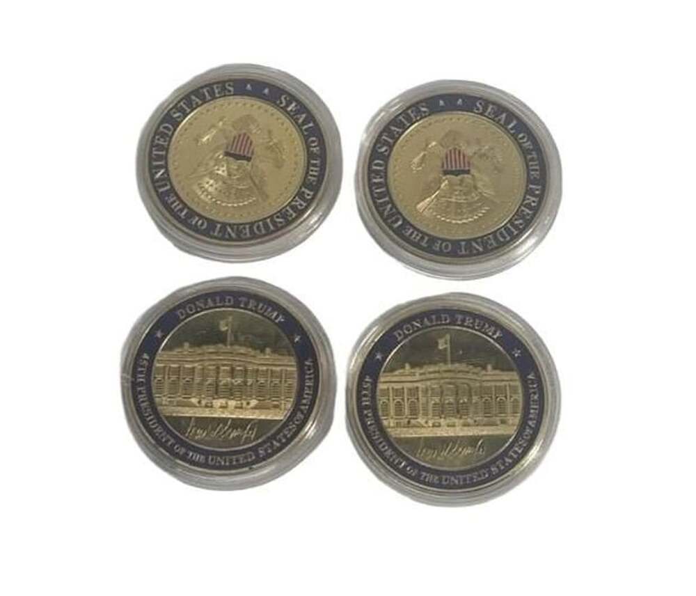 Donald Trump 45th President Commemorative Coin Lot Of 4